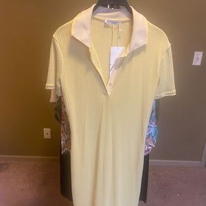 BRAND NEW YELLOW ZARA DRESS